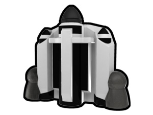 White Trooper Jetpack