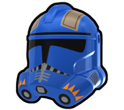 Blue CDY Trooper Helmet