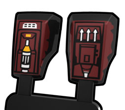 Black BOB Alter Vambraces