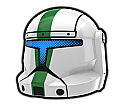 White FXR Commando Helmet