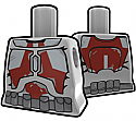 Gray Torso with Dark Red STK Suit