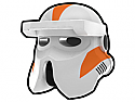 White 212th Driver Helmet