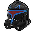 Black RX without Weld Lines Trooper Helmet