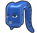 Blue Tentacle Head with Ria Face