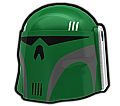 Green Skull Hunter Helmet