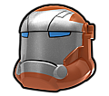 Dark Orange Igor Combat Helmet