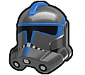 Silver KX Trooper Helmet