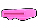 Pink Phase II Binocular Visor