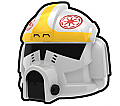 White OB Pilot Helmet