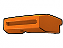 Orange Phase I Binocular Visor