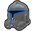 Dark Gray RX without Weld Lines Trooper Helmet