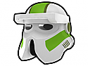 White Attack Driver Helmet