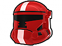 Red HVC Combat Helmet