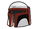 White Mando FNR Helmet