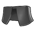 Dark Gray Waist Cape