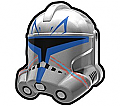 Silver RX Trooper Helmet