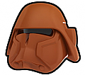 Dark Orange Heavy Helmet