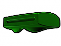 Green Phase II Binocular Visor