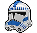 White THR with Blue Mark Trooper Helmet
