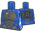 Blue Torso with Space Suit