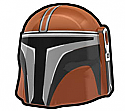 Dark Orange Ranger Hunter Helmet