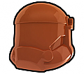 Dark Orange Combat Helmet