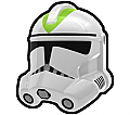 White 442nd Trooper Helmet