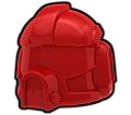 Red Pilot Helmet