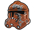 Dark Orange Camo Trooper Helmet