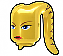 Yellow Tentacle Head with Ria Face