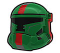Green HVC Combat Helmet