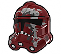Dark Red Camo Trooper Helmet