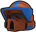 Dark Orange Recon BMR Helmet