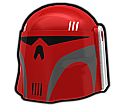 Red Skull Hunter Helmet